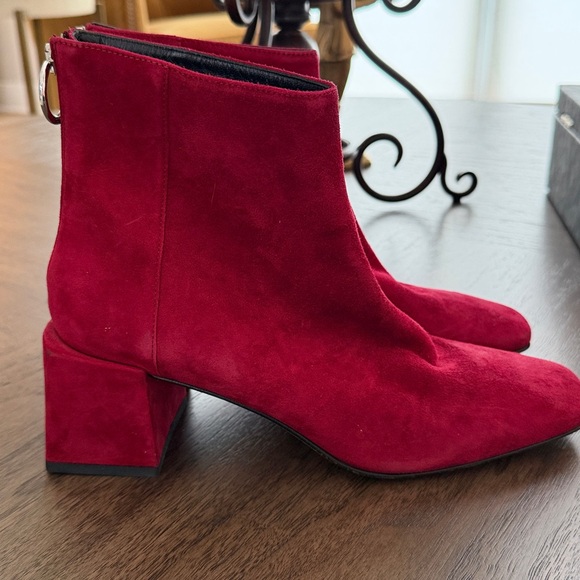 Via Spiga Lara Suede Booties - Picture 2 of 10